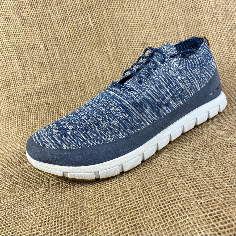 🛑SOLD🛑  Altra Running Shoes Vali Mesh Knit Casual Walking Blue Men’s Size 12 - Picture 2 of 12